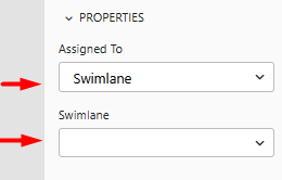 Assigned To Swimlane